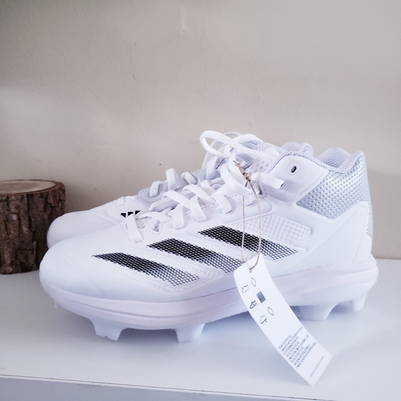 ADIDAS NWT  - Kids' (Junior) Adizero Impact TPU Baseball Cleats - SZ 5 - Picture 4 of 12
